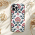 Custom Initials Boho Indian Jaipur Block Print iPhone Case